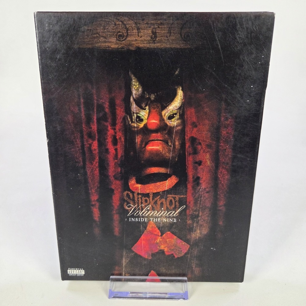 Slipknot Voliminal Inside The Nine DVD Double Disc Set Heavy Metal Clean